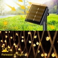 thumbnail image 4 of 2 Pack Solar String Lights Outdoor, 100LED 39FT Fairy Ball String Lights, 8 Modes Solar Powered Globe String Lights Waterproof for Garden, Patio, Yard, Fence, Party, Wedding, Christmas, 4 of 10