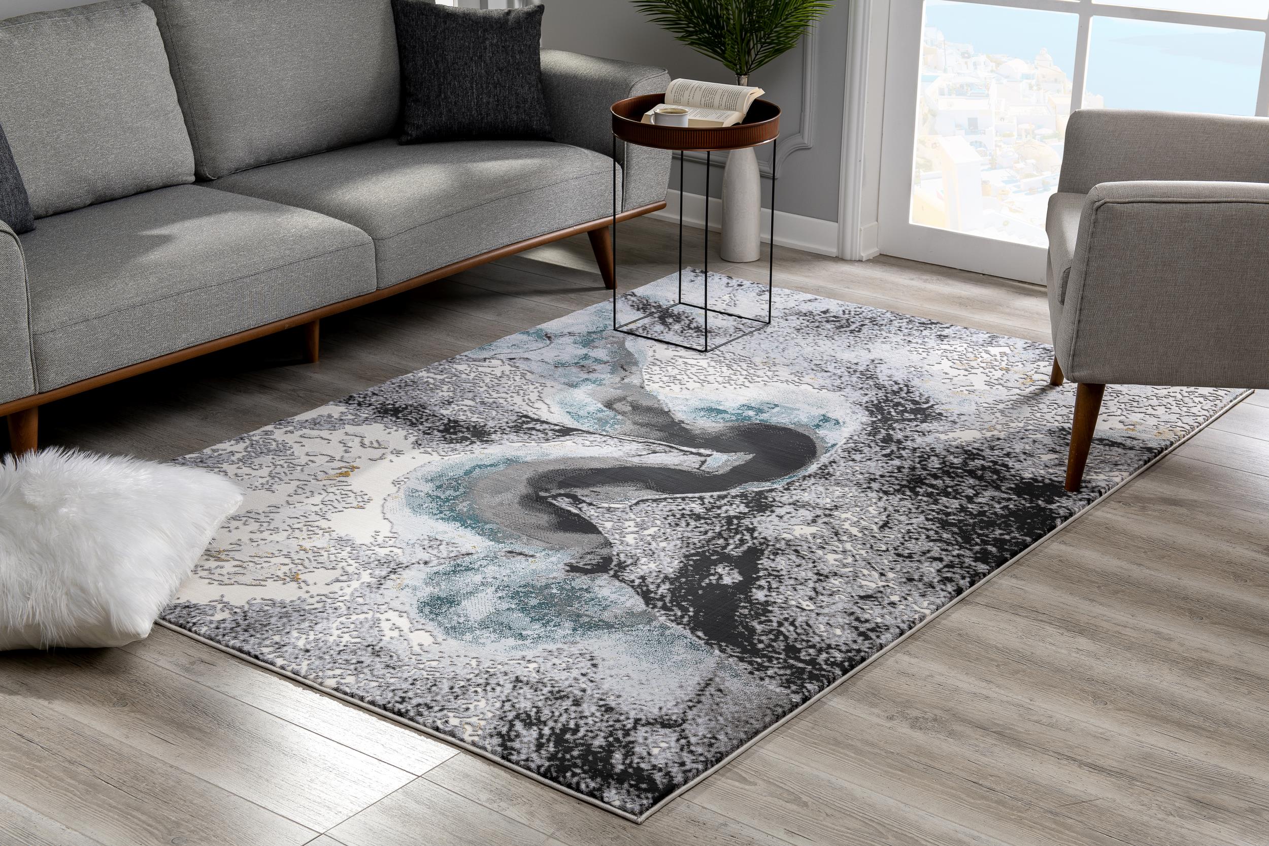 Rug Branch Oasis Collection Modern Abstract Area Rug