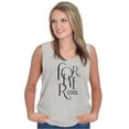 thumbnail image 3 of Cute Sassy Fashionista Forever Cool Womens Plus Size Graphic Tank Top Brisco Brands 3X, 3 of 5