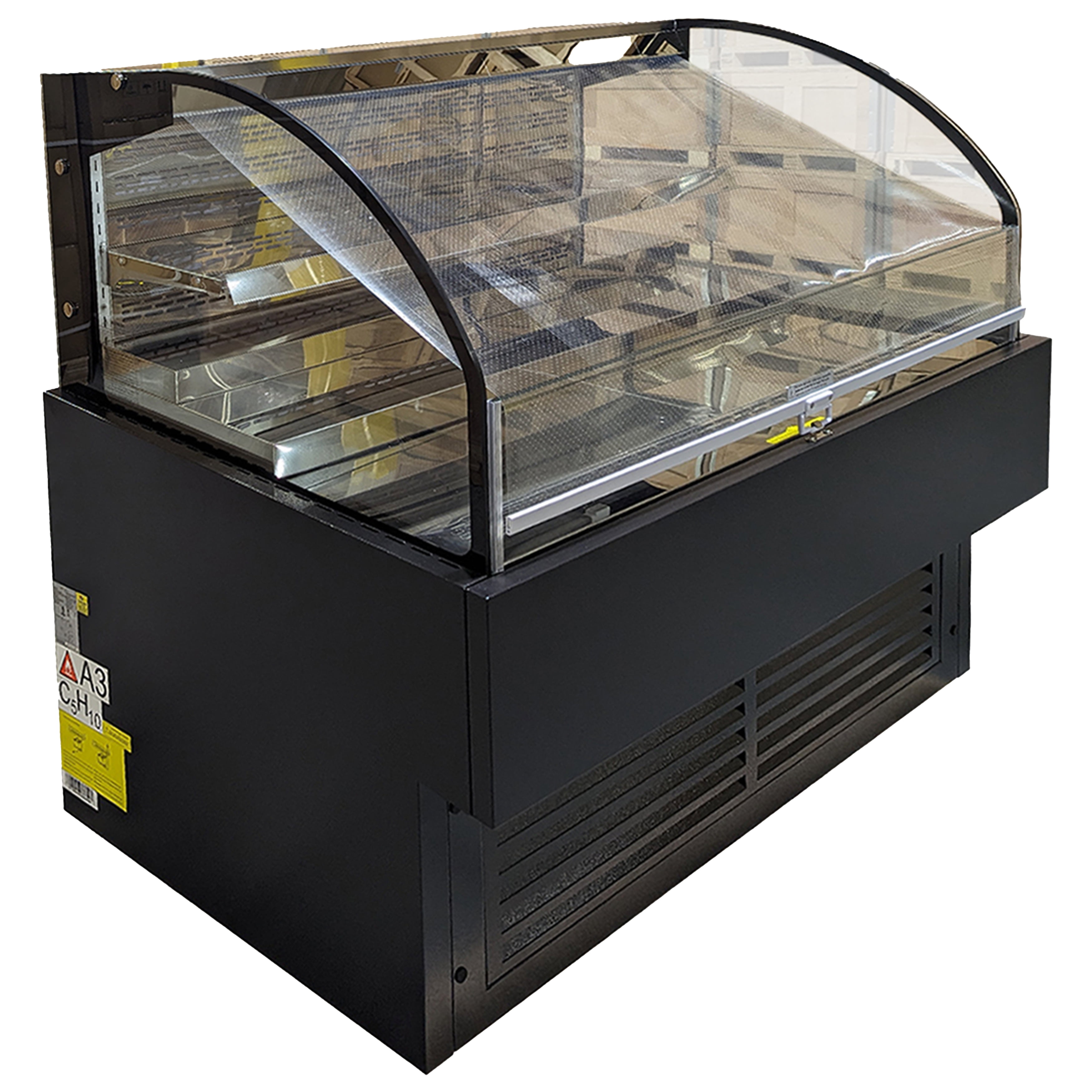 NSF 48 in. Commercial Refrigerated Open Air Cooler Display Case Grab & Go Merchandiser CSA