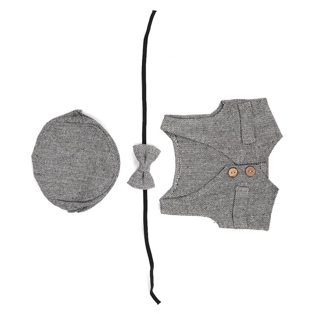Ropa para bebés BuyWeekMX Chaleco de tres piezas 0 a 1 mes