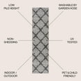 thumbnail image 4 of JONATHAN Y SANTA MONICA 2 x 8 Runner Rug, Tuscany Ornate Medallions - Black/Ivory, SMB121B-28, 4 of 10