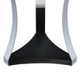 thumbnail image 3 of ACME Geiger Round Glass Top End Table in Black and Rose Gold, 3 of 5