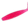 thumbnail image 4 of 10 piezas de gusanos artificiales suaves de una sola cola, accesorios de pesca, cebos, colores mixtos, 2,8 pulgadas, 4 of 8