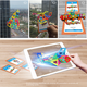 thumbnail image 3 of Juego de bloques de construcción de piezas magnéticas grandes para niños, venta al por mayor, educación temprana transfronteriza, bloques de construcción ensamblados magnéticos magnéticos puros, 3 of 4
