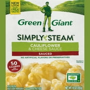 Green Giant Simply Steam Sauced Cauliflower & Cheese Sauce 10 oz