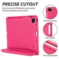 thumbnail image 5 of TECH CIRCLE Kids Case for iPad Air 13 inch M2 2024,iPad Pro 13" Case 2024,Lightweight Shockproof Rugged EVA Kids Friendly Handle Kickstand Child Proof Protective Kids Case with Pencil Holder,Rose, 5 of 6
