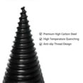 thumbnail image 2 of Firewood Log Splitter Drill Bit Removable Wood Splitting Drill Bit,32MM+42MM Heavy Duty Screw Cone Driver Wood Splitter, 2 of 5