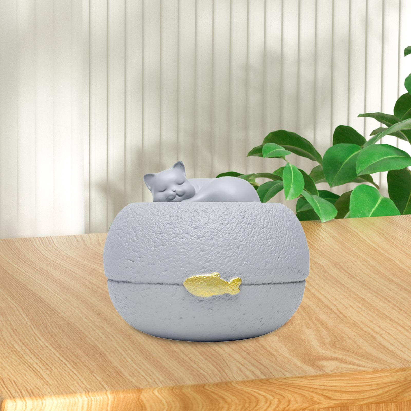 oshhnii Pet Cremation Urn Cremation Memorial Urn Memorable Urn Box Ash Urns for Pets for Cat