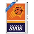 thumbnail image 3 of NBA Phoenix Suns - Logo 20 Wall Poster, 22.375" x 34", Framed, 3 of 5