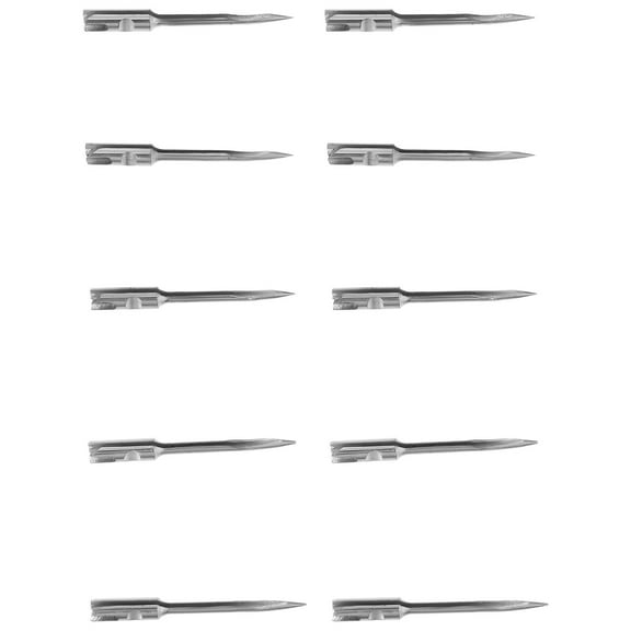 BESTYASH 10Pcs Iron Replacement Needles for Tagging Machine Strong and Rust Resistant