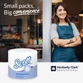 thumbnail image 3 of Scott Professional Standard Roll Toilet Paper, Bulk (13607), 2-Ply, Elevated Design, White, Individually Wrapped, Compact for Easy Storage (20 Rolls of 550 Sheets, 11,000 Sheet Total), 3 of 11