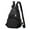 Black, variant on zttd women's new crossbody sport bag waterproof cloth sling chest bag travel small backpack a
