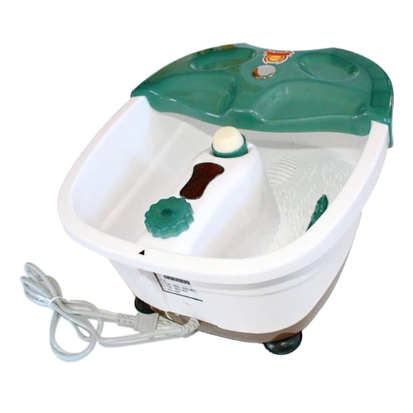 Baño de spa con calefacción para pies, Masajeador de baño con calefacción para pies Masajeador de baño con spa para pies Masaje con burbujas de calor Baño de pies Diseño exquisito