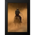thumbnail image 2 of Dawson, Robert 13x18 Black Modern Framed Museum Art Print Titled - Teo On the Ranch, 2 of 5
