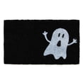 thumbnail image 2 of Calloway Mills Black/White Ghost Outdoor Doormat 24" x 36", 2 of 4