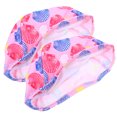 thumbnail image 4 of Shisuyan Chapeau de Natation pour Enfants Design Cartoon Bonnets de Bain Polyester 2 Pcs 7.9X6.3In, 4 of 8