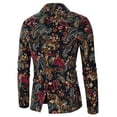 thumbnail image 3 of CEHVOM Veste de Complet Décontractée pour Homme d'Automne et d'Hiver à Imprimé de Personnalité, 3 of 4