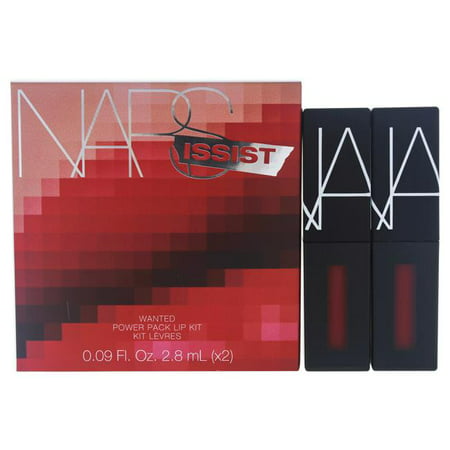 NARSissist Wanted Power Pack Lip Kit - Hot Reds by NARS for Women - 2 x 0.09 oz Cherry Bomb, Dont