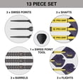 thumbnail image 5 of Target Luke Littler G1 Swiss Point Steel Tip Darts 90% Tungsten 22g, 5 of 6