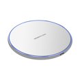 thumbnail image 3 of Uscallm under $5 2Pcs Wireless Charger, Ultra Thin Wireless Charger Fast Charging Pad Round Desktop Charging Station, Qi Certified Phone Charger Dock for iPhone Samsung Android, 3 of 9