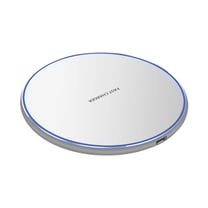 Giunmcul Tax Free Weekend -thin Mobile Phone Round Desktop Wireless Fast Charger Wireless Charger Charging Dock Station