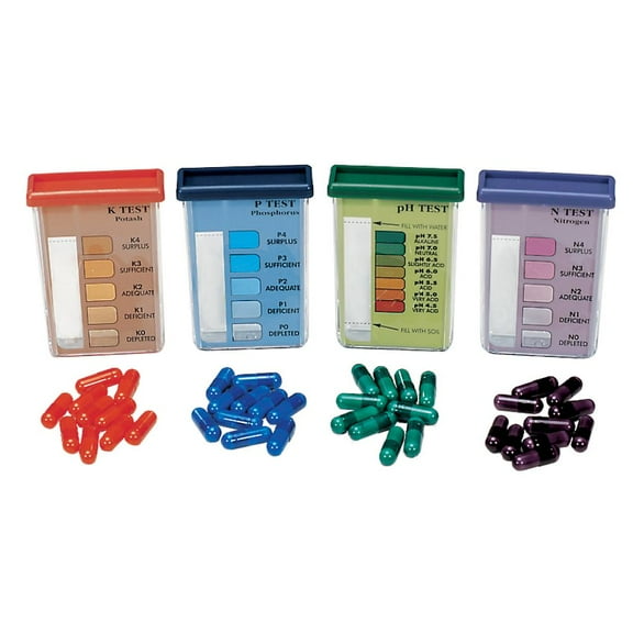 Rapitest Soil Test Kit, 10 Tests Each For Ph, Nitrogen, Phosphorus And Potash