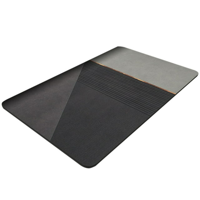 C Absorbent Bathroom Floor Mat Diatomite Soft Foot Mats For Bathroom Kitchen Non Slip Quick Drying Size 23.62 X 15.74 In Easy Clean Polyester Material Home Decor Option C