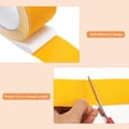 thumbnail image 3 of Cinta antideslizante de 1 pulgada x 16.5 pies, cinta de malla antideslizante con respaldo autoadhesivo para escalones, amarilla, 3 of 5