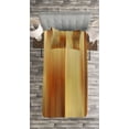 thumbnail image 3 of Ambesonne Earth Tones Quilted Bedspread Set 2 Pcs, Modern Abstract, Twin Size, Pale Yellow and Ginger, 3 of 3