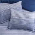 thumbnail image 3 of Amberspace Reversible Checkered 7-piece Bed in a Bag Comforter Set with Sheets,Ocean Blue,Full, 3 of 8