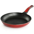 thumbnail image 4 of Oster 7 Piece Non Stick Aluminum Cookware Set in Red, 4 of 5