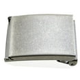 thumbnail image 2 of Canvas Web Belt Flip-Top Antique Silver Buckle/Tip Solid Color 50" Long 1.5" Wide, 2 of 3