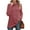 Red, variant on RYDCOT Fall Winter Tops for Women Tunic Tops Turtleneck Long Sleeve Side Split High Low Lightweight Sweaters Knit Tops for Women Basic Shirts Sale or Clearance