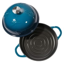 KFFKFF Enameled Cast Iron Dutch Oven, 5 Quart Pot for Bread Baking, Durable Cookware with Lid and Handles, Compatible with Oven and Induction up to 500℉, Ideal for Cooking and Roasting