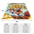 animation Blanket DRAGON BALL Soft Plush Flannel Warm Bed Throws