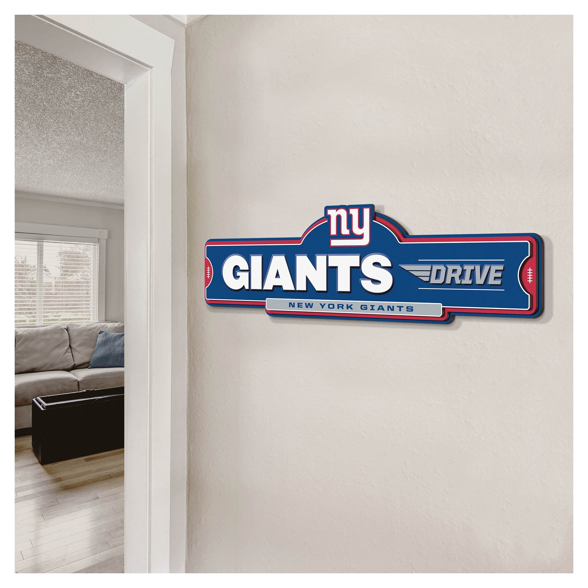 IDNA New York Giants 3D Street Sign