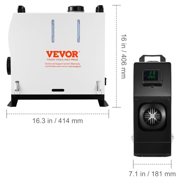 VEVOR 5-8KW Diesel Heater, Diesel Air Heater All in One with