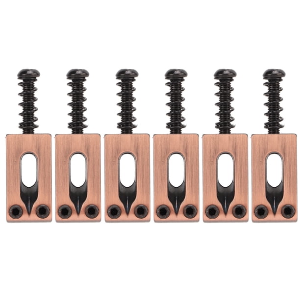 Sillín De Guitarra Eléctrica, El Tamaño Apropiado Garantiza Un Uso A Largo Plazo, Accesorios De Guitarra Eléctrica, Regalo Perfecto Para Instrumentos Musicales Cergrey Electric Guitar Saddle