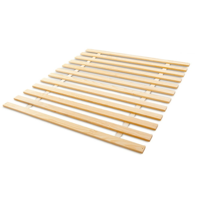 Hercules Xtreme Heavy-Duty Solid Wood Bed Slats Bunkie Board, Full Size