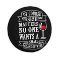 thumbnail image 1 of Balery Wine Funny Cubiertas para Neumáticos - Protector Resistente para Neumáticos de Camioneta, SUV, Remolque, Camper y RV-15 inch, 1 of 6