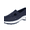 Blue, variant on Dlongli Women's Mesh Slip On Walking Shoes with Arch Support Air Cushion Athletic Shoes Casual Comfortable Work Nursing Platform Loafers