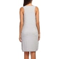 thumbnail image 2 of Azrian Womens Maternity Dresses,Women's Sleeveless Dress Striped Nightgown Pregnancy Gown for Breastfeeding/Gray L, 2 of 6
