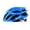 Blue, variant on Usbinx Life Adult Cycling Helmet Mountain Bike Helmet with Visor Insect Net and Rear LED Safety Light Adjustable Strap Lightweight Protective Gear Matte Colors 1 Piece