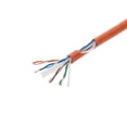 thumbnail image 1 of Satmaximum CAT6 1000ft UTP Orange Ethernet Solid Cable 550Mhz LAN Cable 23AWG RJ45 Network Wire Bulk (Orange), 1 of 4
