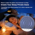 thumbnail image 5 of XQWJWLA Pillow Speakers for Sleeping, Wireless Under Pillow Speaker with Private Sound & 20H Playtime, White Noise & Sleep Timer for Side Sleepers & Adults, Bluetooth 5.4, Ultra-Light(Pink), 5 of 7