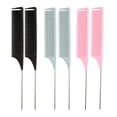 thumbnail image 1 of 6Pcs Weave Highlight Comb Hair Salon Peines Cepillo Herramienta de Peinado Del Cabello tres, 1 of 9