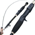 thumbnail image 1 of Sougayilang Spinning Casting Carbon Fiber Telescopic Ultralight Portable Fishing Rod, 1 of 8