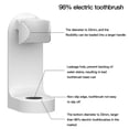 thumbnail image 6 of 1PC Creative Electric Toothbrush Holder Traceless Organizer Toothbrush Wall\-Mounted Holder Space Saving Bathroom Accessories White 1pcs, 6 of 9