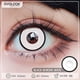 thumbnail image 1 of Lentillas cosméticas para ojos, lentes de contacto de Color rojo, negro y morado para Halloween, OVOLOOK-2pcs/par, 1 of 4